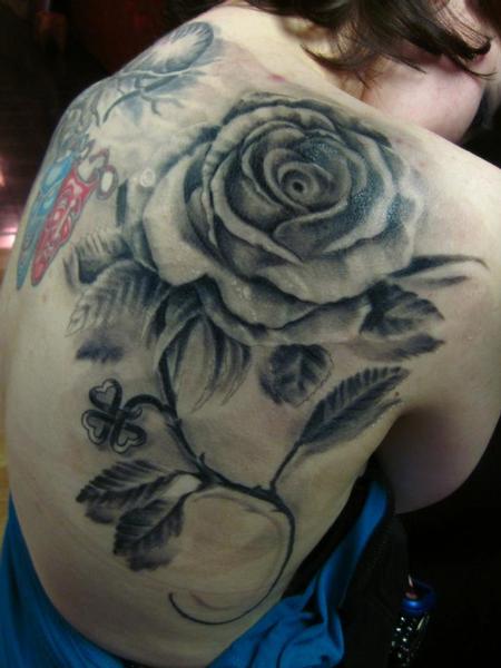 Mathew DeLaMort - big rose healed